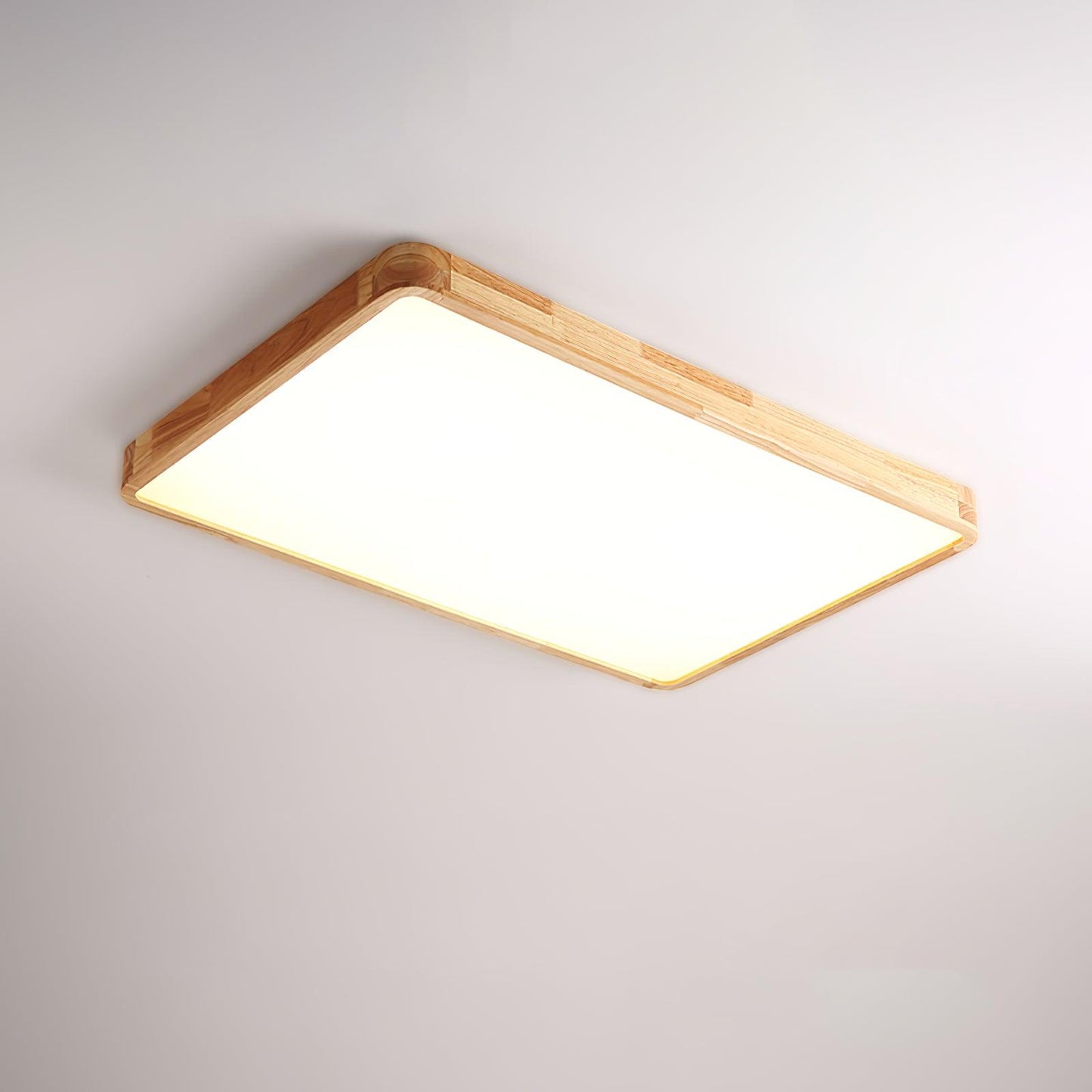 Holz Flush Mount Deckenleuchte | Karnz