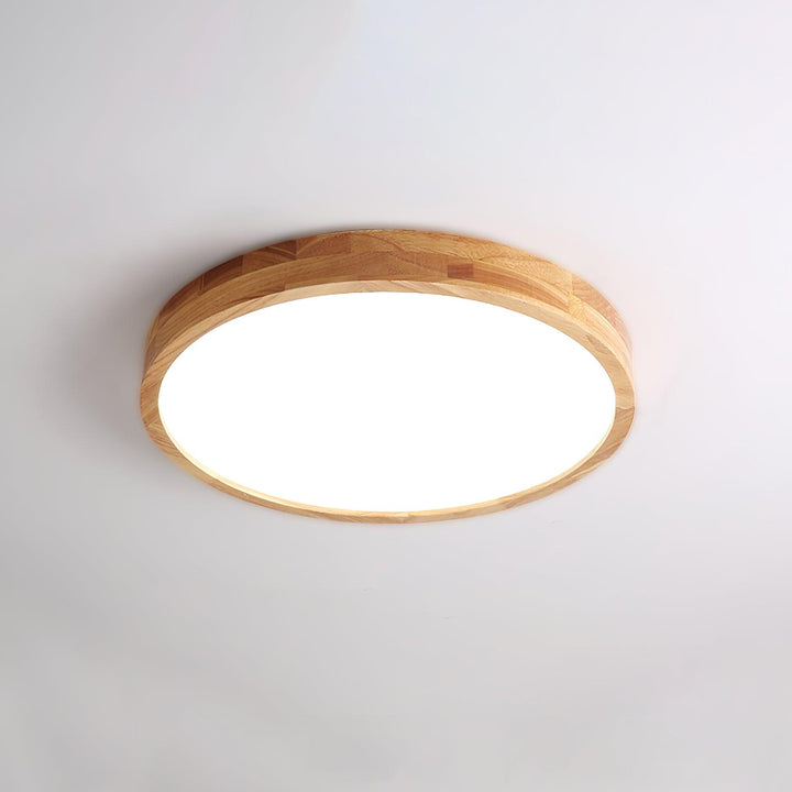 Holz Flush Mount Deckenleuchte | Karnz