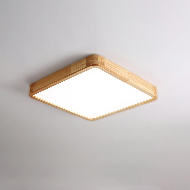 Holz Flush Mount Deckenleuchte | Karnz