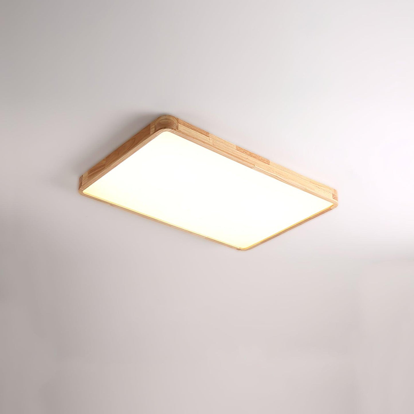 Holz Flush Mount Deckenleuchte | Karnz