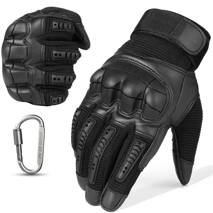 Karnz | Haltbare IronGrip Tactical Handschuhe mit Touchscreen – Schutz und Komfort