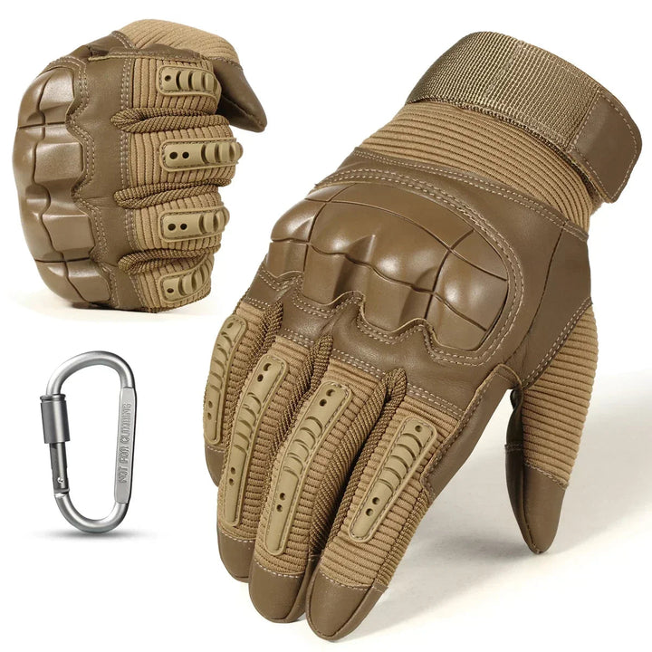 Karnz | Haltbare IronGrip Tactical Handschuhe mit Touchscreen – Schutz und Komfort