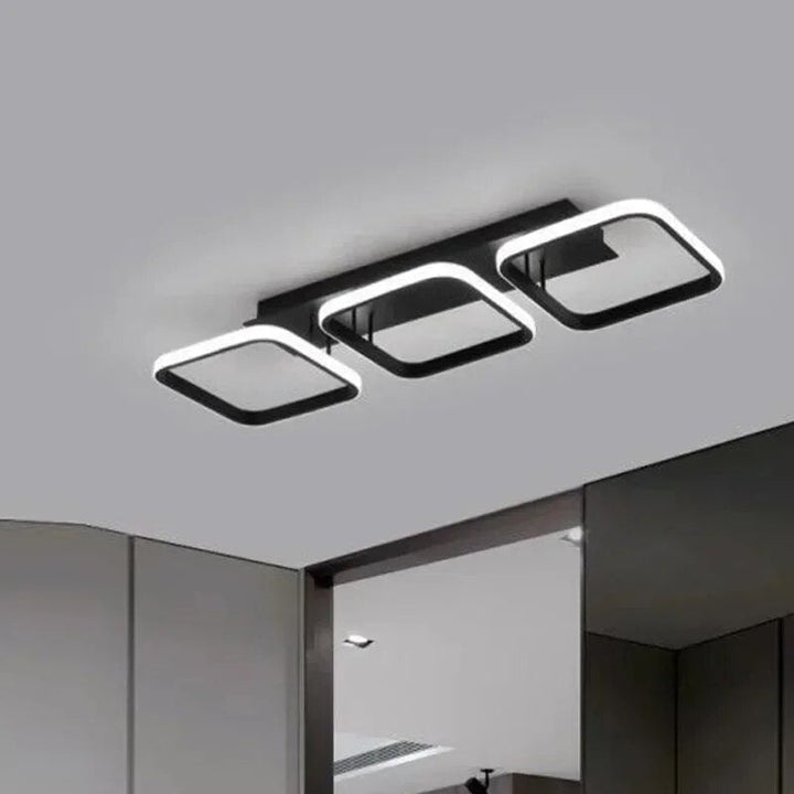 Moderner LED Ring-Kronleuchter – Minimalistische Deckenleuchte für Wohnzimmer und Essbereich | Karnz