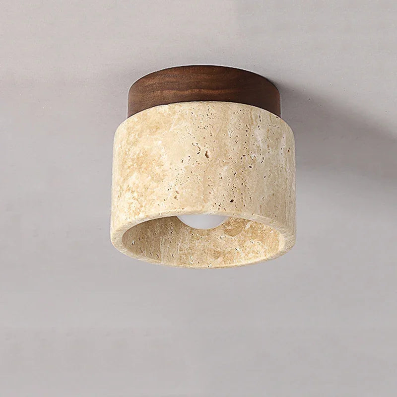 Japanische kreative Creme-Stil Deckenlampe | Karnz