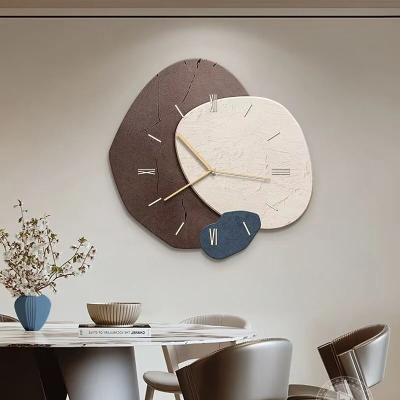 Sandsberg | Moderne Wanduhr | Leises Quarz-Uhrwerk