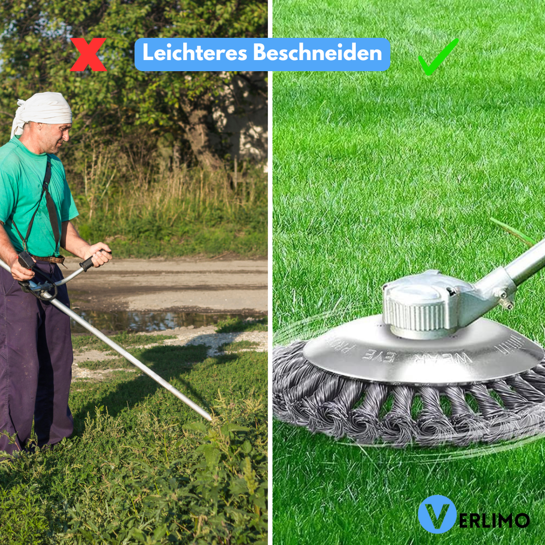 EasyTrimmer Unkrautentferner mit Metallköpfen | Karnz