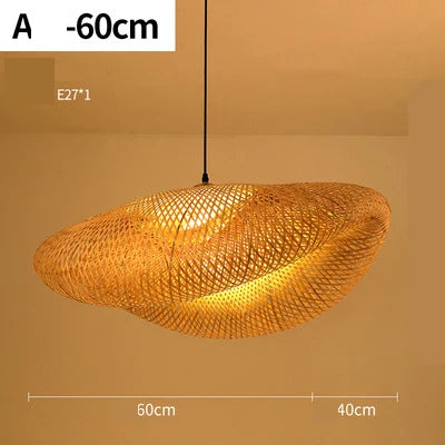 Handgemachte Rattan Pendelleuchte | Natürliche Beleuchtung für Wohnzimmer & Esszimmer | Gemütlicher Boho-Stil | Karnz