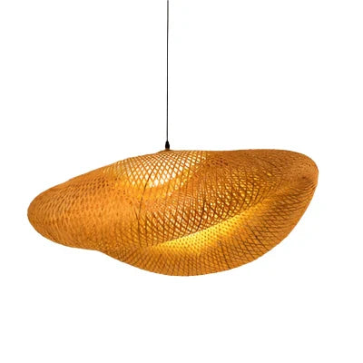 Rattan Kronleuchter | Handgemachte Boho Pendelleuchte für Esszimmer & Wohnzimmer | Karnz