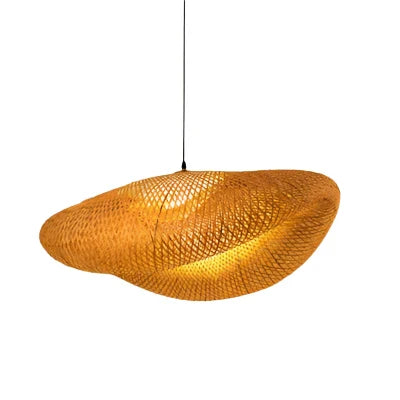 Rattan Kronleuchter | Handgemachte Boho Pendelleuchte für Esszimmer & Wohnzimmer | Karnz