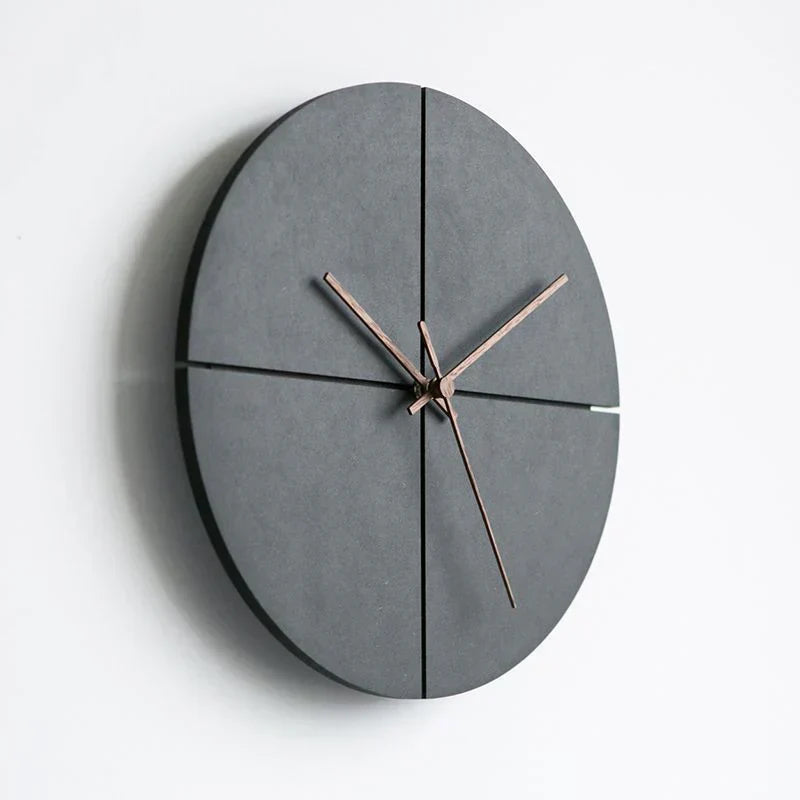 AuraSphere – Minimalistische Wanduhr mit lautlosem Quarzwerk | Karnz