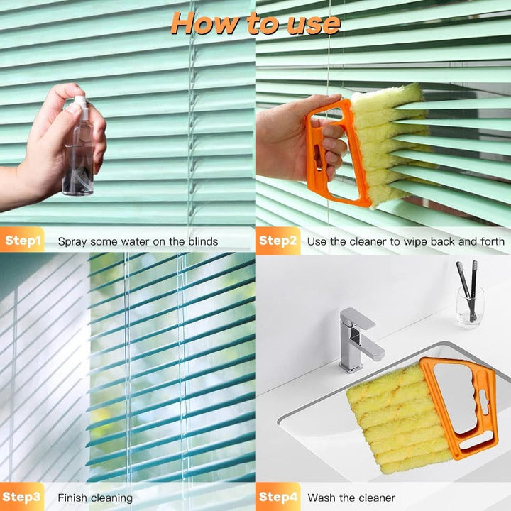 7-Finger Blind Reinigungsbürste Karnz