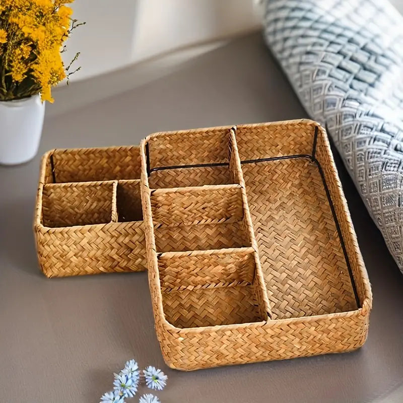 Emly Rattan Organizer Korb | Karnz
