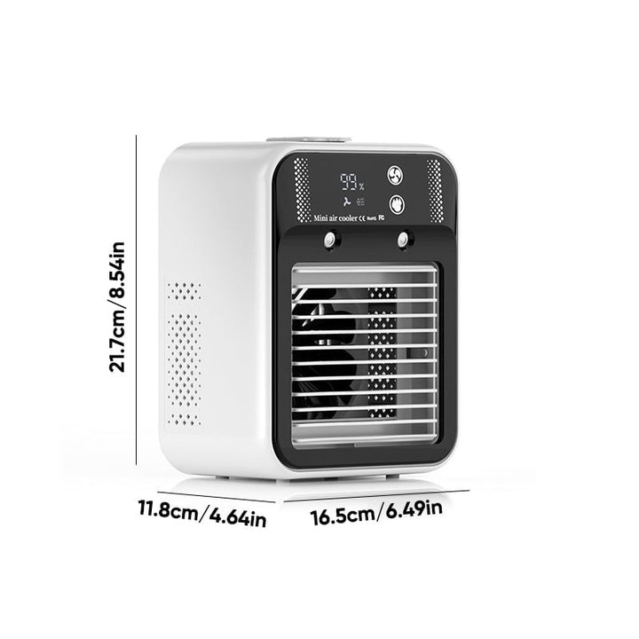 Tragbarer 3-in-1 Kühlventilator mit 2-Geschwindigkeitsnebel | Karnz