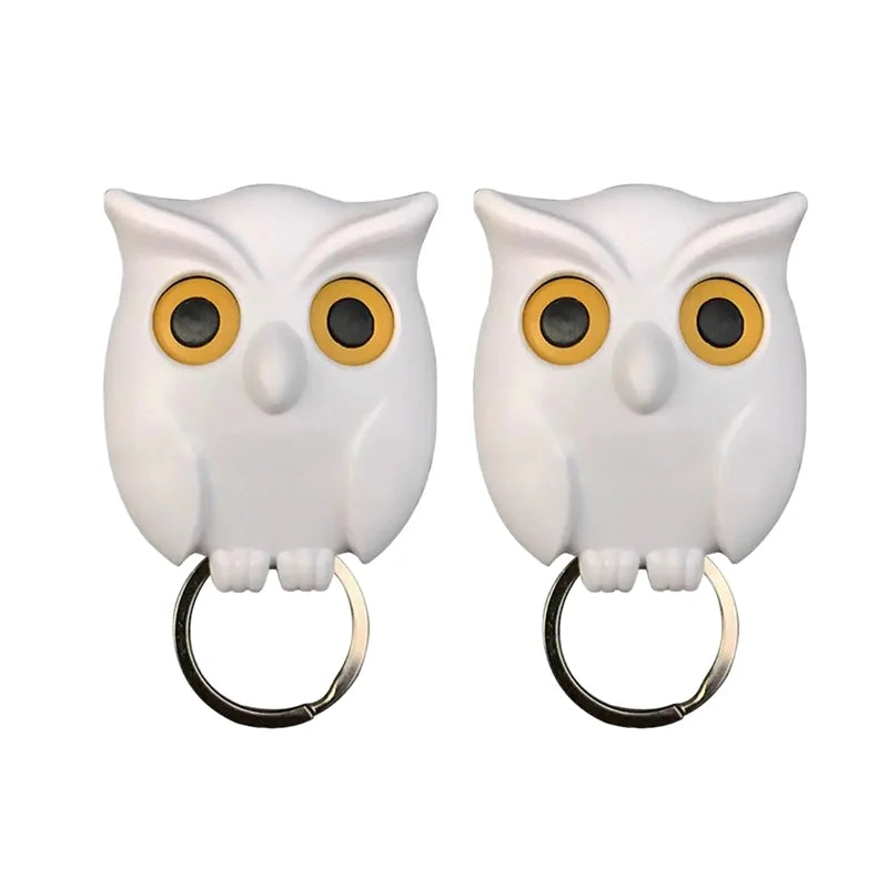 🦉Der Schlüsselguard ist eine zuverlässige Eule - süßer Nacht-Eulen-Schlüsselhalter mit automatischen Augenöffnen- und -schließen | Karnz