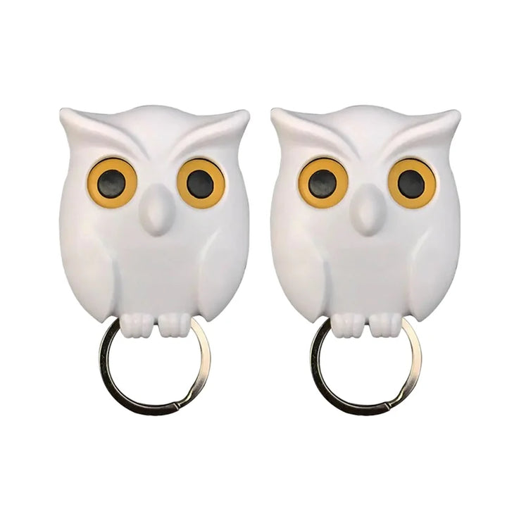 🦉Der Schlüsselguard ist eine zuverlässige Eule - süßer Nacht-Eulen-Schlüsselhalter mit automatischen Augenöffnen- und -schließen | Karnz