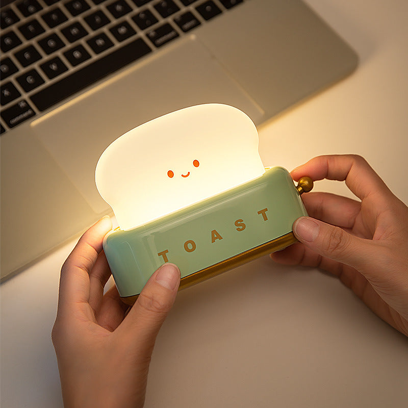 USB-Lade-LED-Brot-Nachtlicht mit Dimmfunktion und Timer | Karnz