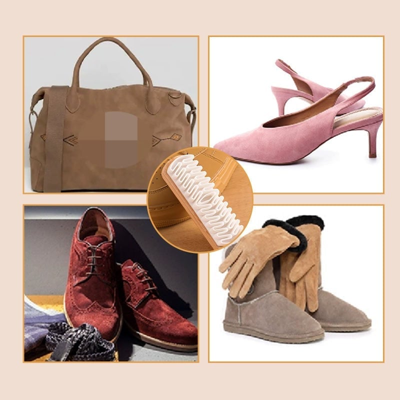 Velora Premium Brush — Bring deine Wildlederschuhe zum Strahlen, ganz ohne Chemie! | Karnz