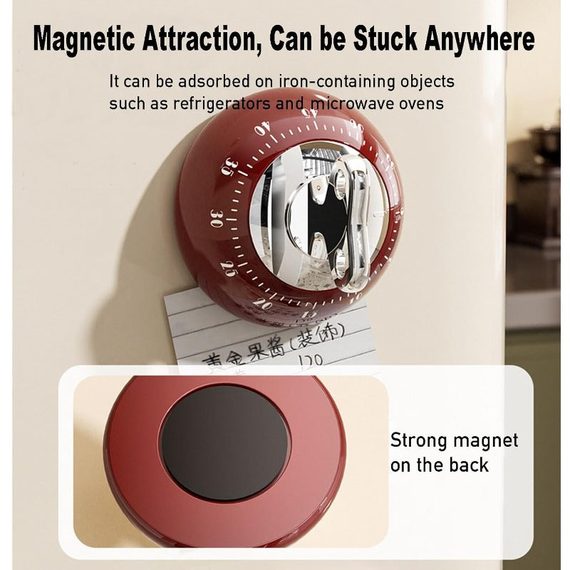 Magnetischer mechanischer Küchen-Timer Karnz