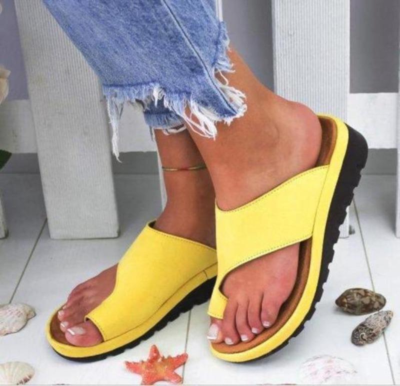 Orthopädische Damensandalen, Hallux Valgus korrigierend