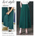 MODISCHE, PLISSIERTE HOSE MIT WEITEM BEIN