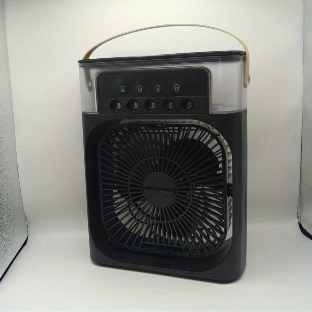 5A 2V Tragbare 600ml Spray Kühler Ventilator Schreibtisch USB Wiederaufladbarer Parfüm Luftbefeuchter Klimaanlage A/C Kühler Ventilator 3 Windgeschwindigkeiten | Karnz