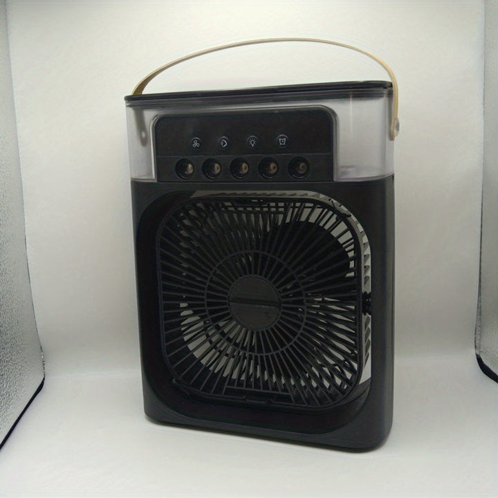 5A 2V Tragbare 600ml Spray Kühler Ventilator Schreibtisch USB Wiederaufladbarer Parfüm Luftbefeuchter Klimaanlage A/C Kühler Ventilator 3 Windgeschwindigkeiten | Karnz