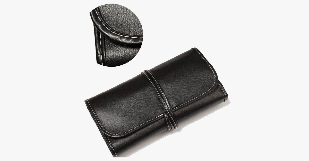 Schwarzes Make-up-Pinselset mit 32 Pinseln und Etui – Ein wahrer Retter für jedes Make-up