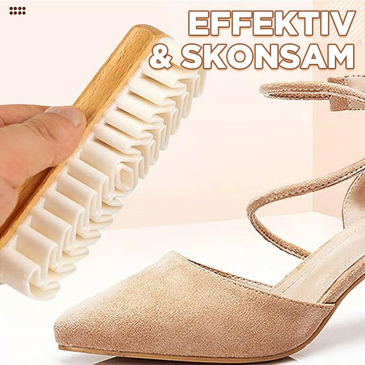 Velora Premium Brush — Bring deine Wildlederschuhe zum Strahlen, ganz ohne Chemie! | Karnz