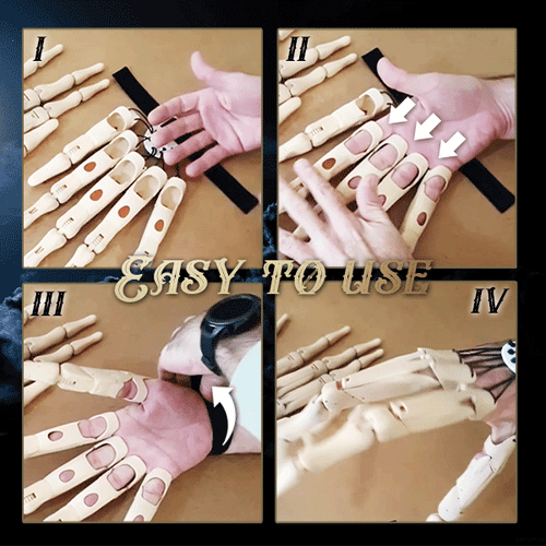 CreepyClaws Halloween Gruselige Fingerverlängerung
