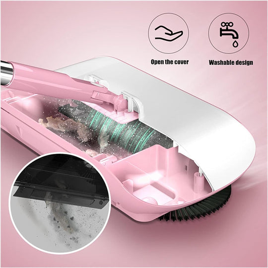 VibraSweep Handwischer & Mop — Mühelos strahlende Böden ohne Bücken oder Stromstress | Karnz