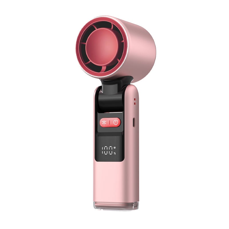 Faltender Mini Handheld Hochgeschwindigkeits-USB-wiederaufladbarer Turbo Ventilator | Karnz