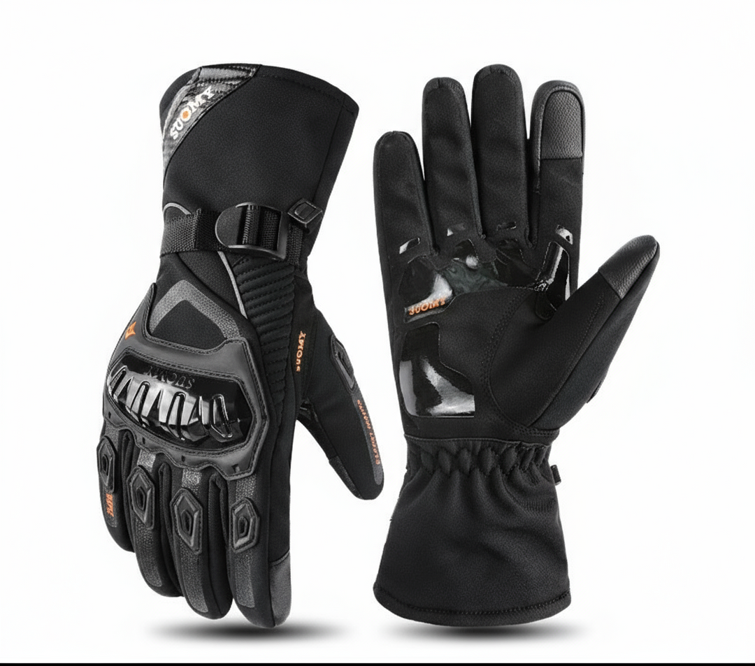 ArcticRide Wasserdichte, isolierte Motorradhandschuhe – Ultimativer Winterschutz