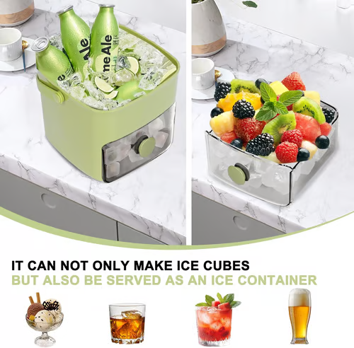 Eiszauber Pro — Knopfdruck-Eis für stressfreie Drinks und pure Erfrischung! | Karnz