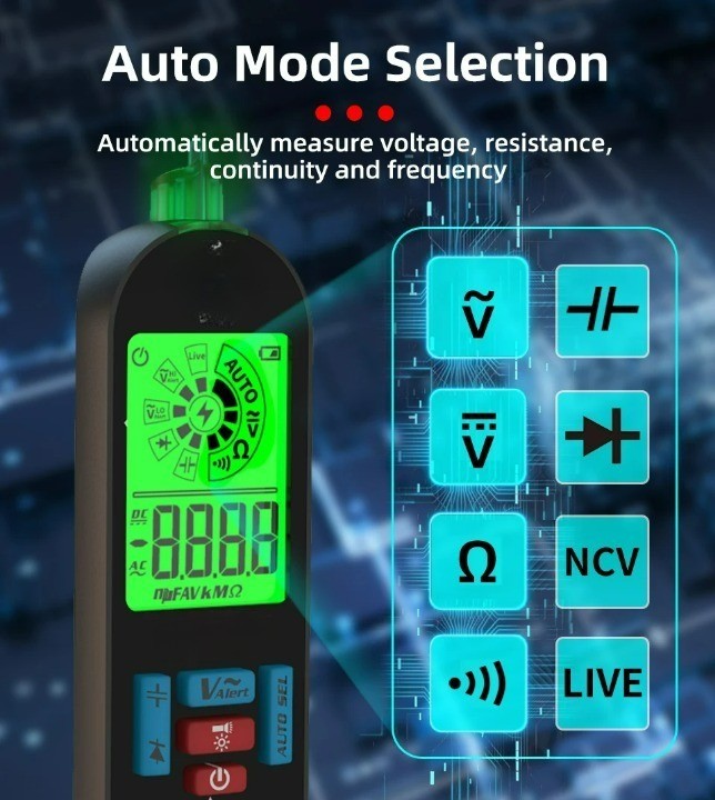Volt Vision Smart Elektronischer Drahtprüfer