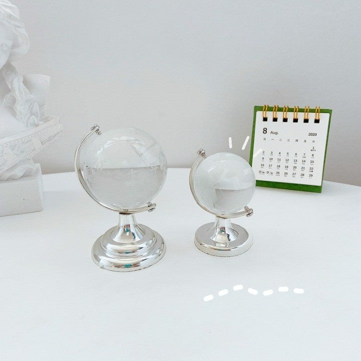 Kristallklarer Miniatur-Globus | Karnz