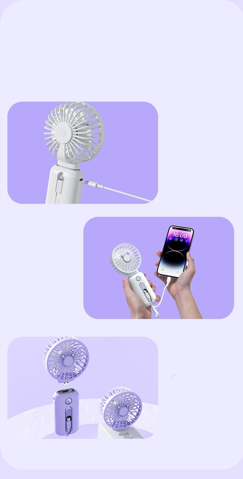Dual-Use Mini Ventilator | Karnz
