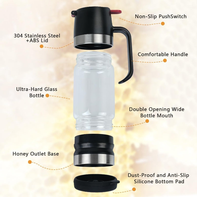 No-Drip Glas Honigspender Karnz
