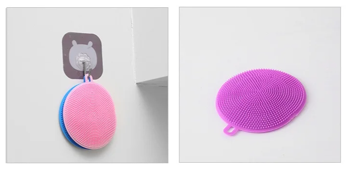 CleanFlex – Silikon Geschirr Bürste & Multifunktionale Küchen Scrubber Pad Karnz