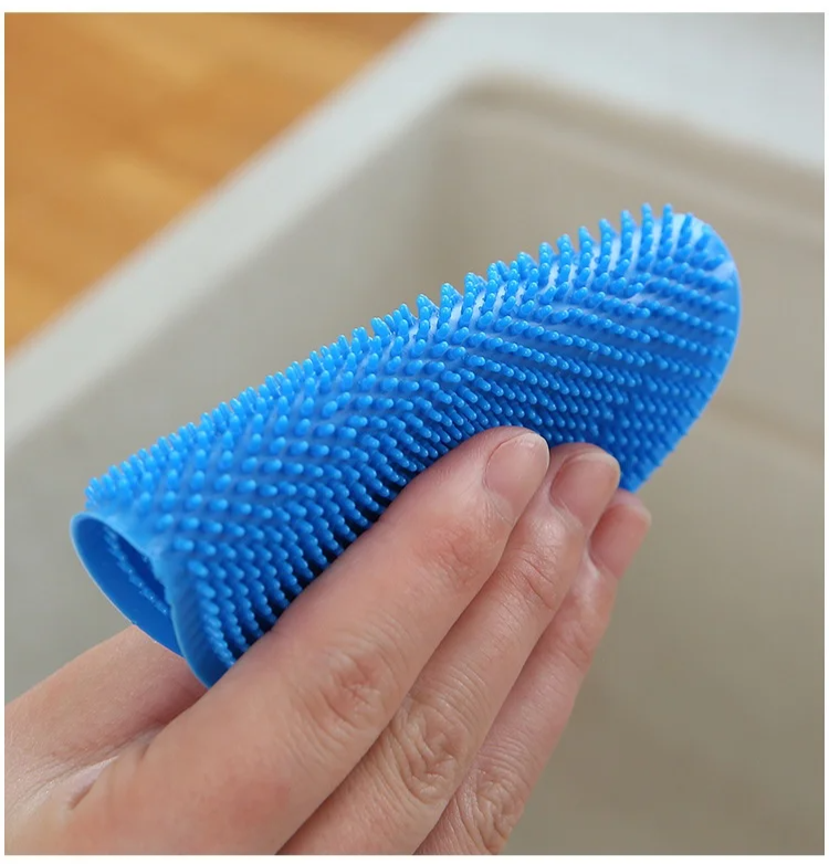 CleanFlex – Silikon Geschirr Bürste & Multifunktionale Küchen Scrubber Pad Karnz
