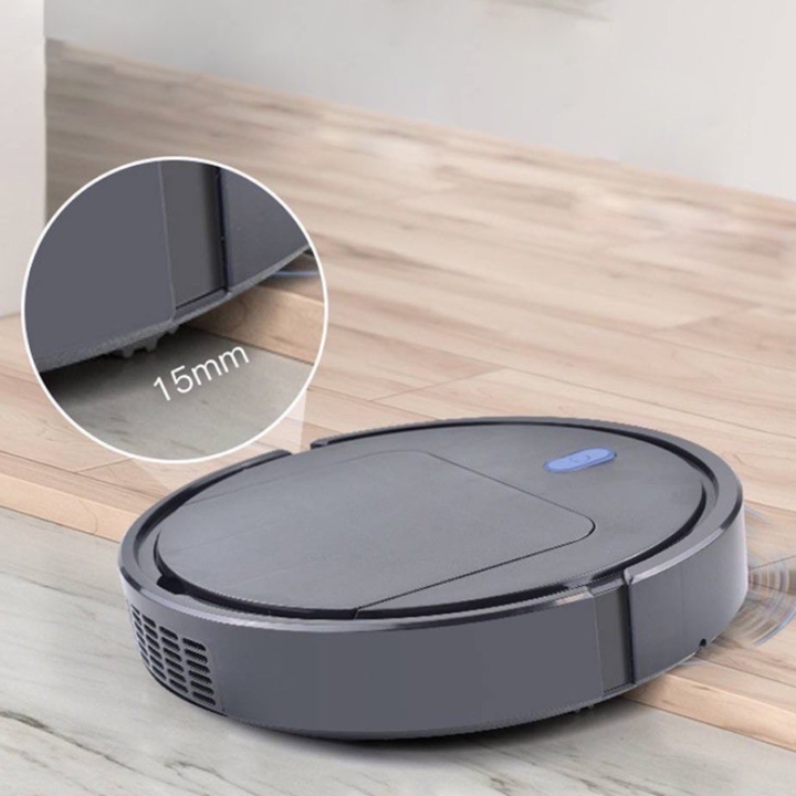 Karnz | Cleanoro S6 Robotstaubsauger | Kompakt & Intelligent | Für Tierhaare, Harte Böden & Teppiche | 2h Laufzeit