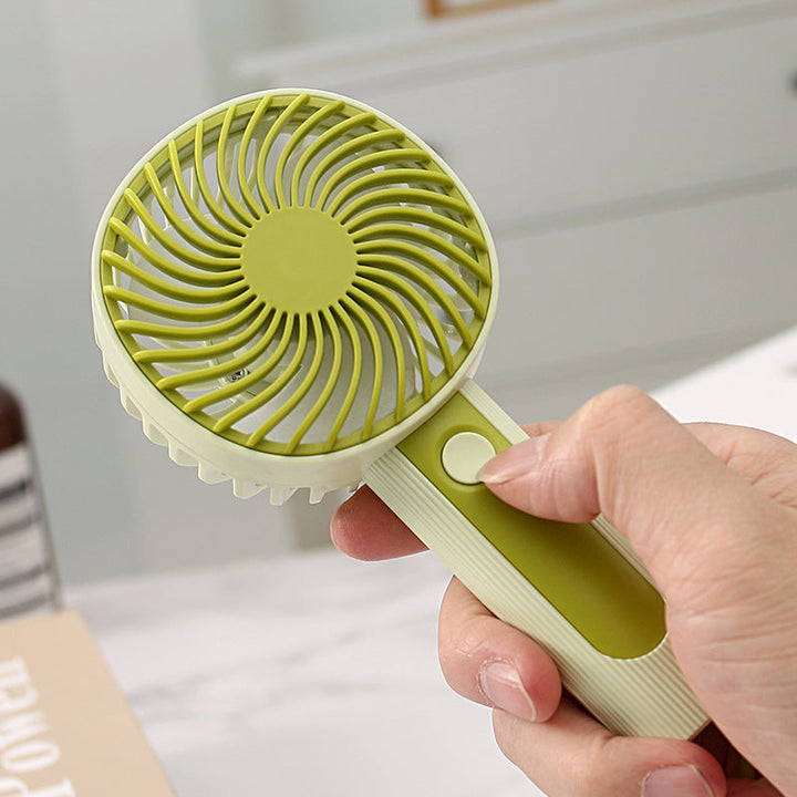 Mini Handheld USB Wiederaufladbarer Ventilator - 3-Gang Tragbarer Luftkühler | Karnz