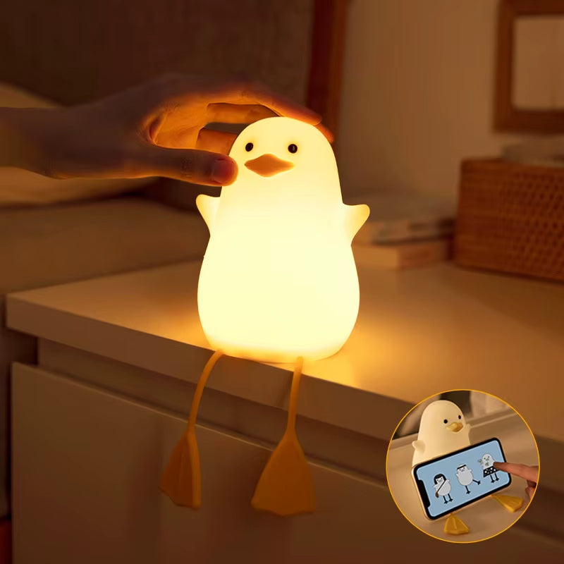 Charmante Ente Soft Glow LED Schreibtischlampe | Karnz
