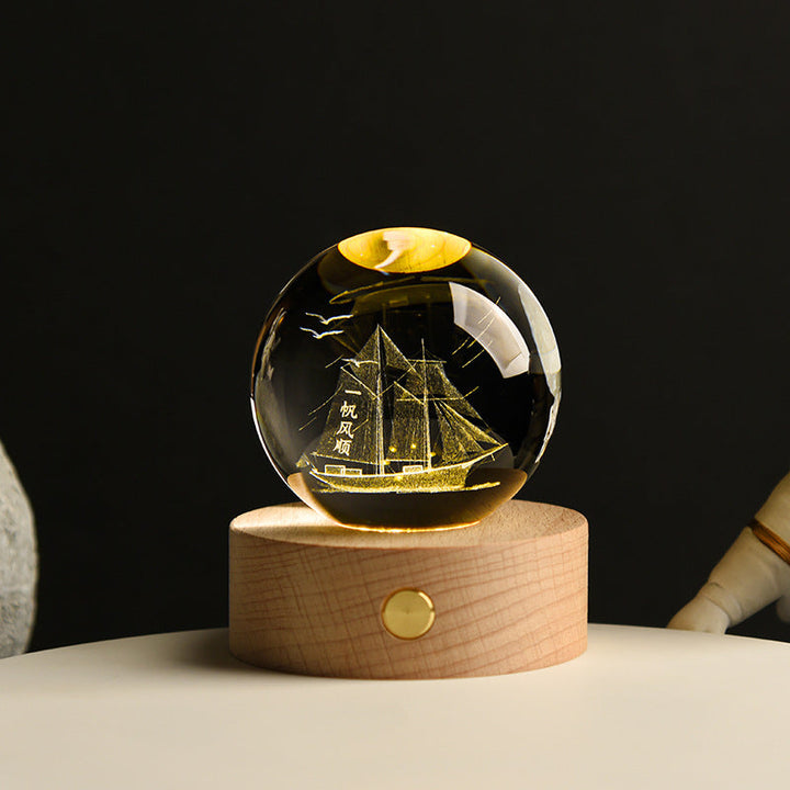 Galaxy Crystal Ball Lampe | Karnz