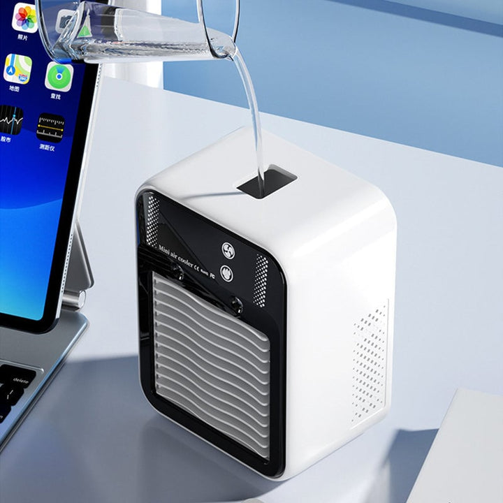 Tragbarer 3-in-1 Kühlventilator mit 2-Geschwindigkeitsnebel | Karnz