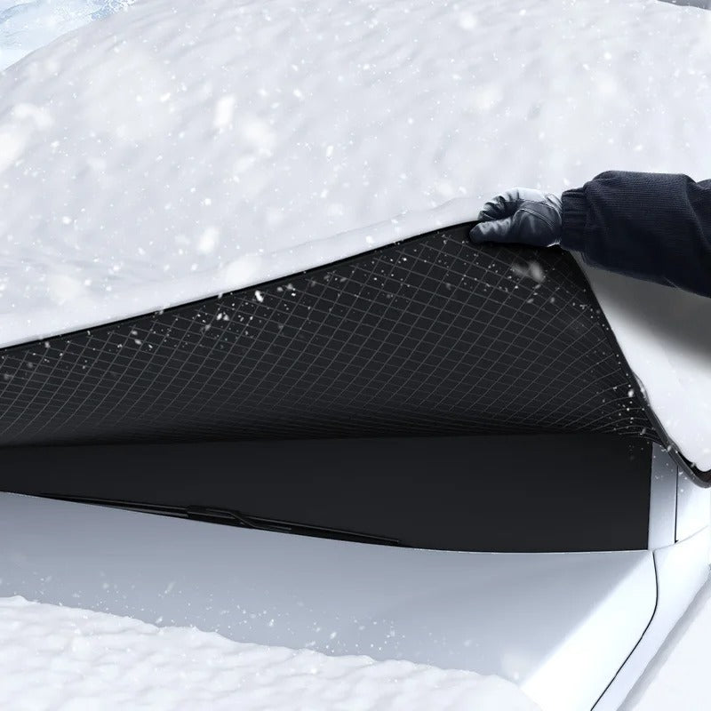Magnetische Auto-Windschutzscheibe Schnee- und Sonnenschutz – Langlebig und Kompakt | Karnz