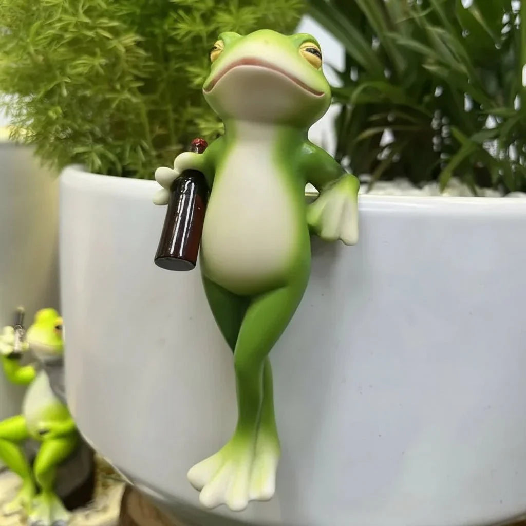 Tipsy Frog Topfpflanzer | Karnz
