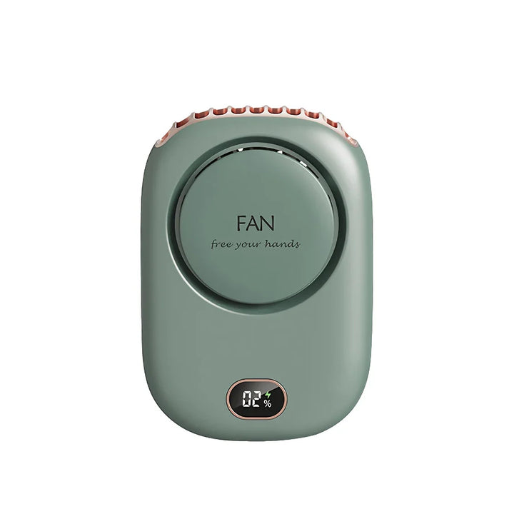 Tragbarer USB-wiederaufladbarer hängender Nacken-Mini-Ventilator | Karnz