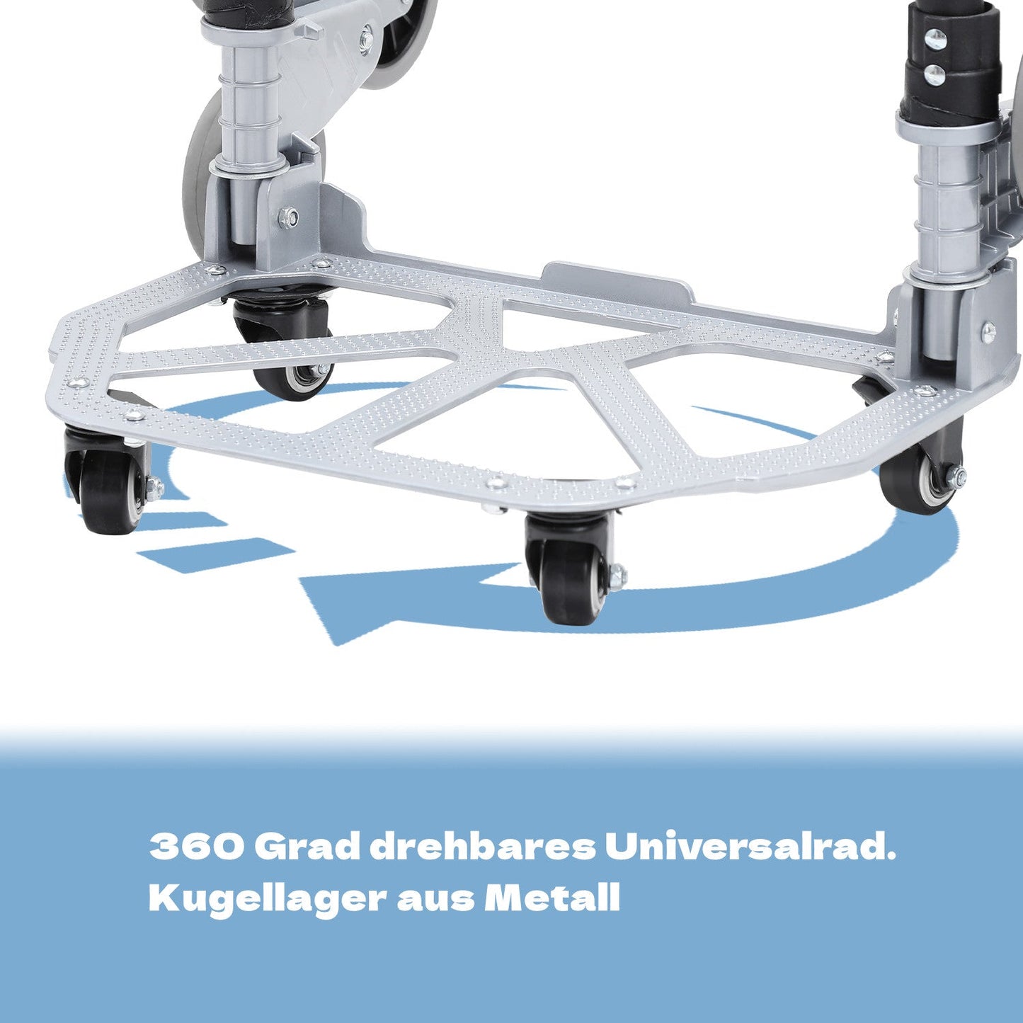 Treppensteiger Sackkarre Klappbar Treppenhandwagen bis 75kg | Karnz