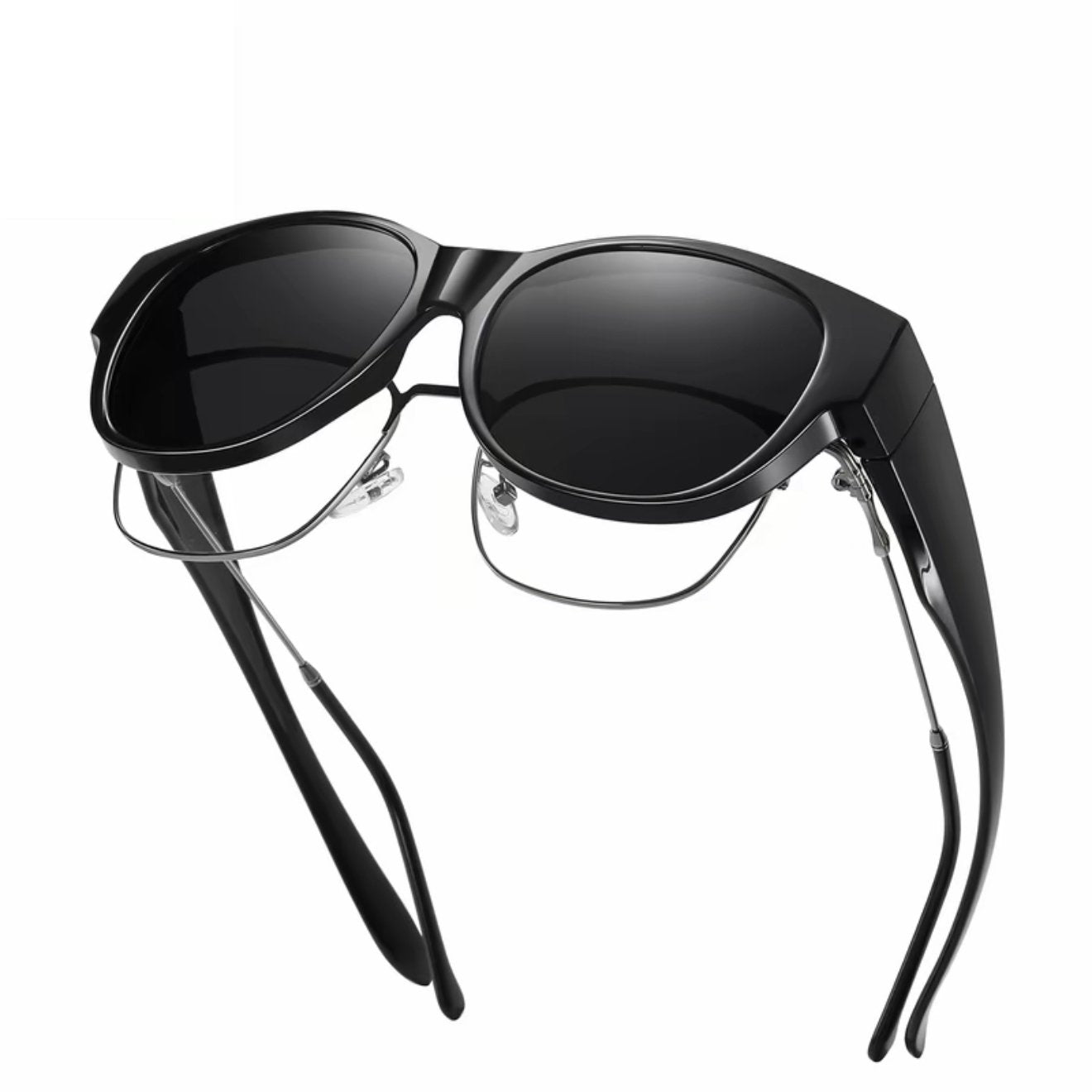 Übergroße Cat-Eye-Sonnenbrille UV400 Polarisiert | Karnz