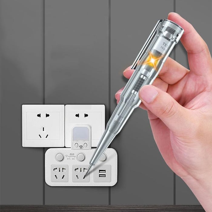 ProVolt Spannungsprüfer Set – Wasserdicht & LED-Anzeige (2 Stück) | Karnz